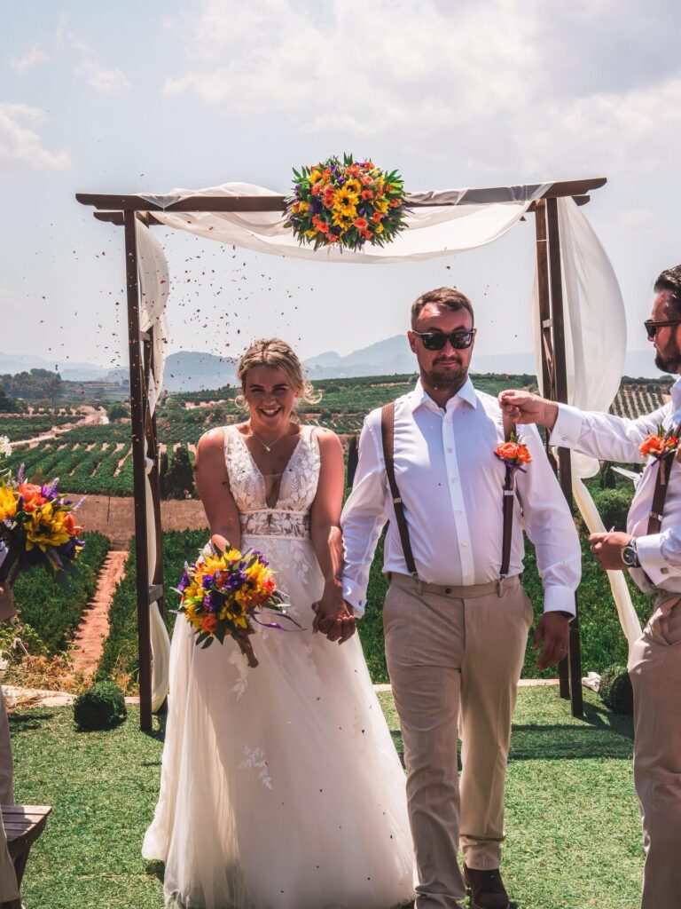 Beautiful wedding in Valencia , Spain